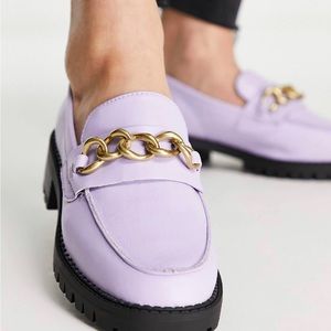 Chunky Loafers purples London Rebel